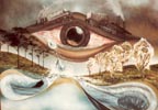 Eye of seeing painting 1980